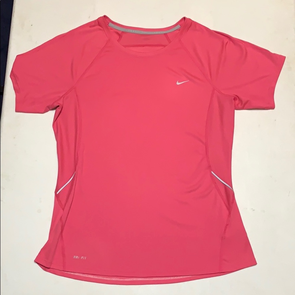 Nike Dri-Fit hot pink T-shirt
